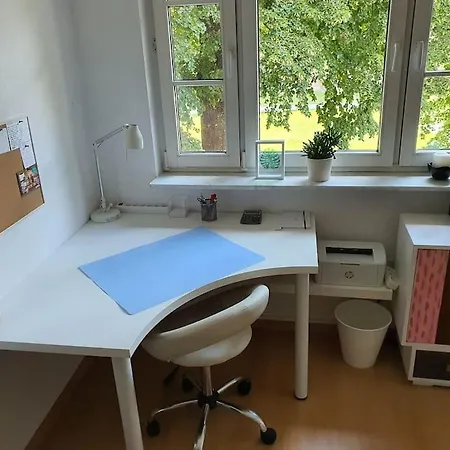 아파트 Nico Helles Gemuetliches Innenstadt Homeoffice Workplace